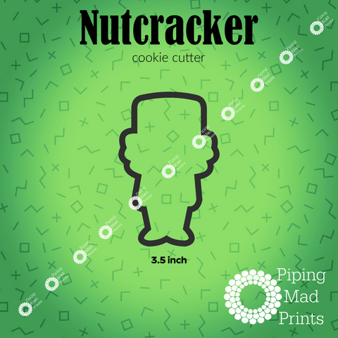 Nutcracker 3D Printed Cookie Cutter - 3.5 inch