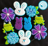 Brooka Bunny 3D Printed Cookie Cutter - 3 inch - Piping Mad Prints - Green Bros Collective