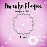 Ananke Plaque 3D Printed Cookie Cutter - 4 inches