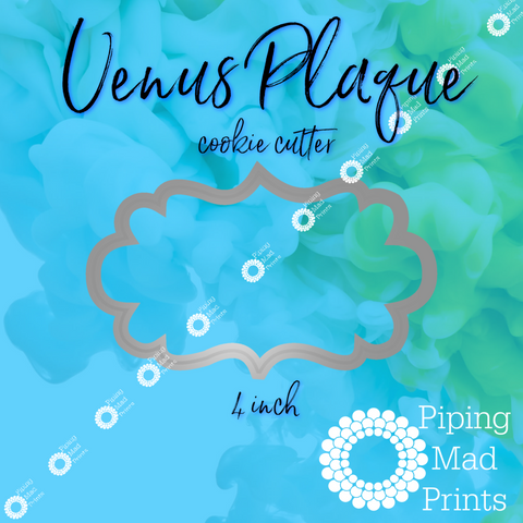 Venus Plaque 3D Printed Cookie Cutter - 4 inch